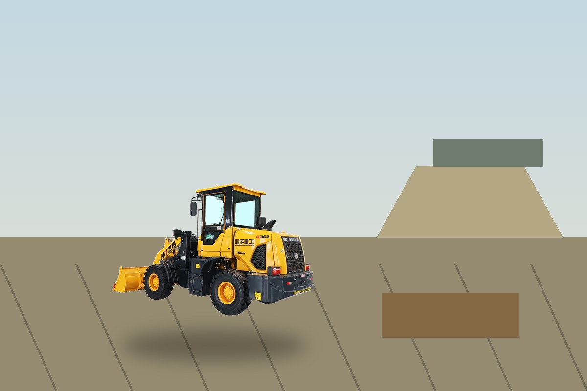 ZGLOADER / MYZG diesel wheel loader detail scene 3