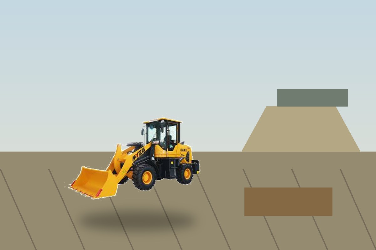ZGLOADER / MYZG diesel wheel loader detail scene 1