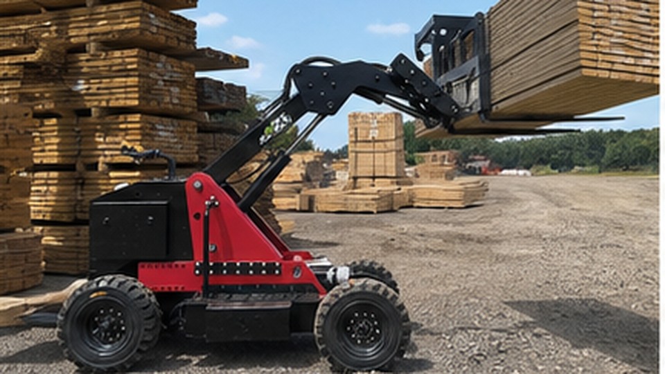 When Does Remote Control Improve Rough Terrain Forklift Safety on Slopes and Blind Approaches? - remote-control rough terrain forklift 3