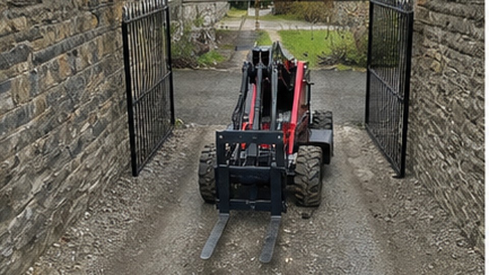 Remote-Control Rough Terrain Forklift Case: Moving Loads Where the Operator Needs a Better View - remote-control rough terrain forklift 3