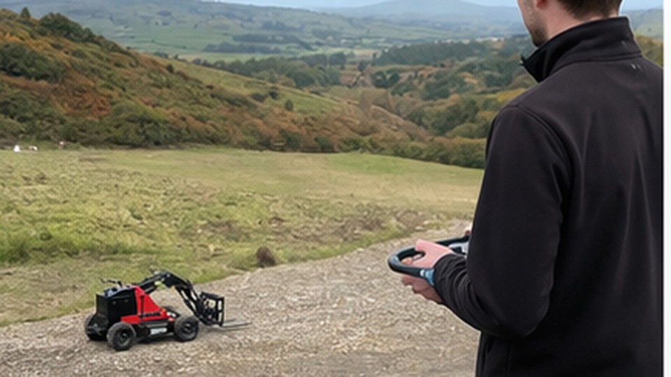 Remote-Control Rough Terrain Forklift Case: Moving Loads Where the Operator Needs a Better View - remote-control rough terrain forklift 4