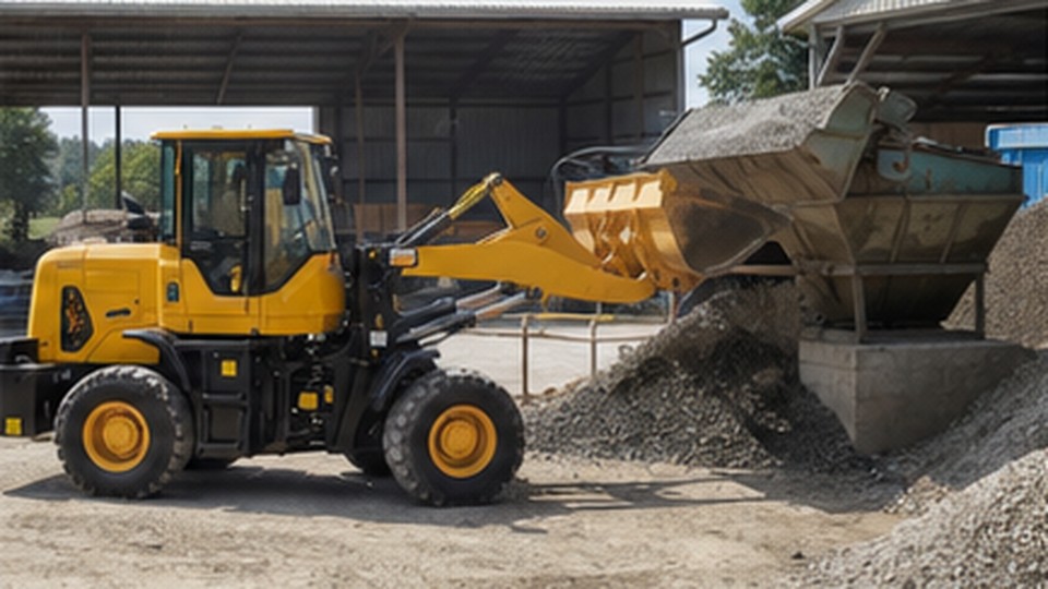 Diesel Wheel Loader Case: Reducing Idle Time and Fuel Use in a Quarry Stockpile - diesel wheel loader 4