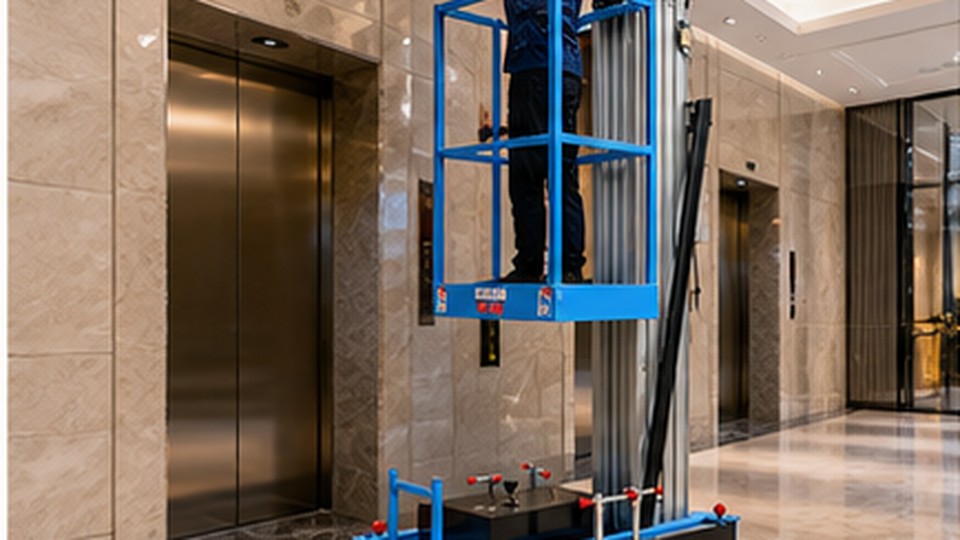 How Much Floor Load Does a Single-Mast Aluminum Lift Apply in Elevators and Mezzanines? - single-mast aluminum lift 1
