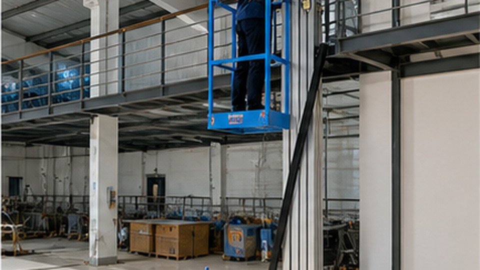 How Much Floor Load Does a Single-Mast Aluminum Lift Apply in Elevators and Mezzanines? - single-mast aluminum lift 2