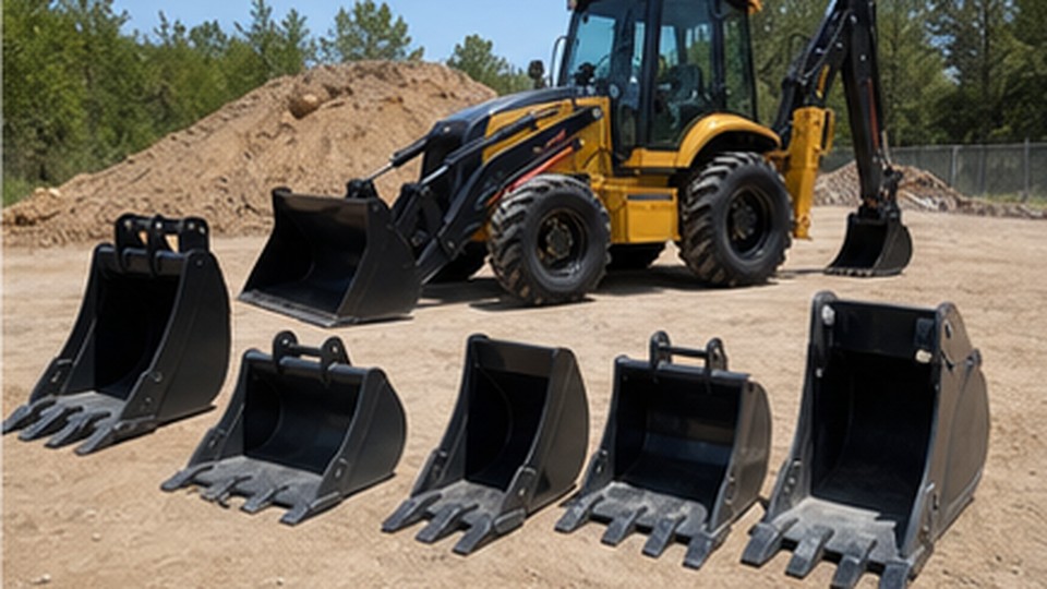 How to Choose Backhoe Bucket Width for Utilities, Drainage and Rocky Soil - backhoe loader 1