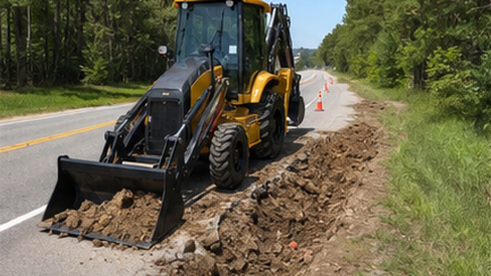 Backhoe Loader Case: Planning a Safe Trench Beside Existing Underground Services - backhoe loader 2
