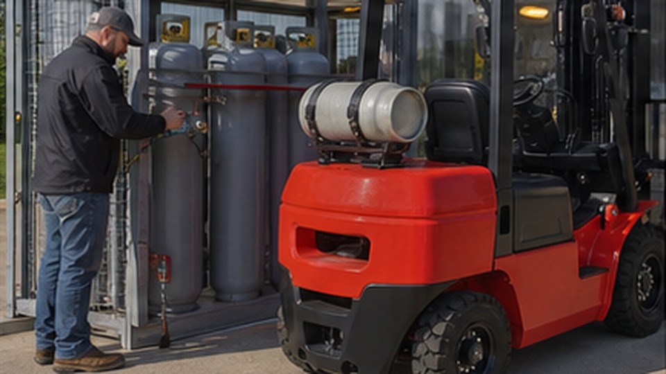 LPG Forklift Case: Reducing Refueling Delays at a Covered Loading Dock - LPG forklift 3