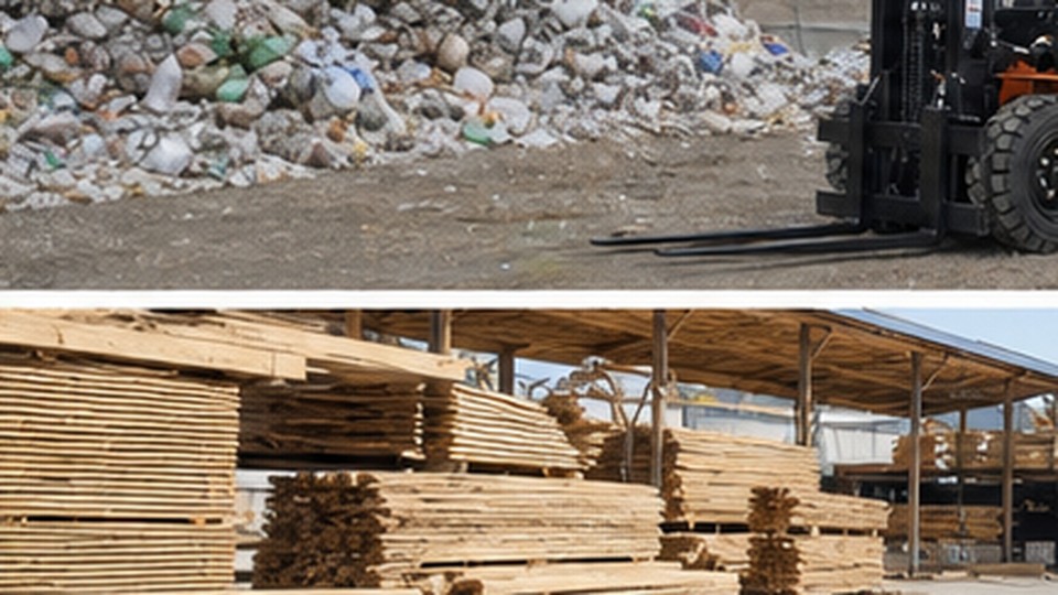 Pneumatic or Solid Tires for a Diesel Forklift on Rough Outdoor Yards? - diesel forklift 3