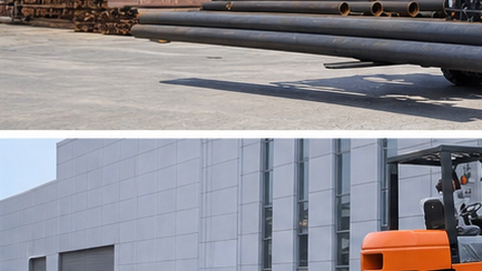 Diesel Forklift Case: Handling Long Loads Safely with Fork Positioning and Attachments - diesel forklift 3