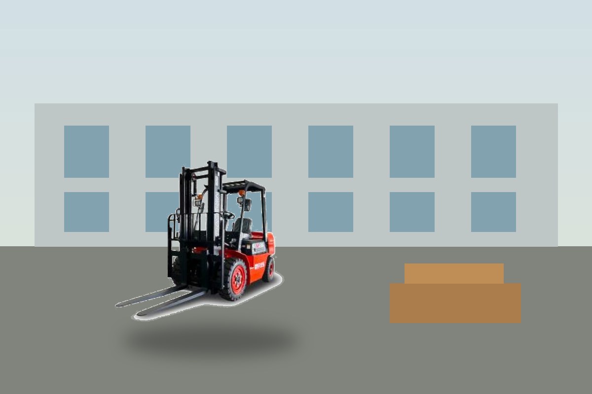 ZGFORKLIFT / MYZG diesel forklift main scene
