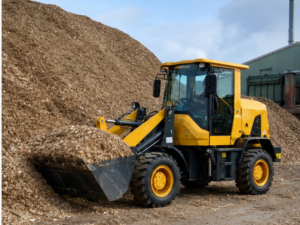 B29 Biomass and wood-chip yard