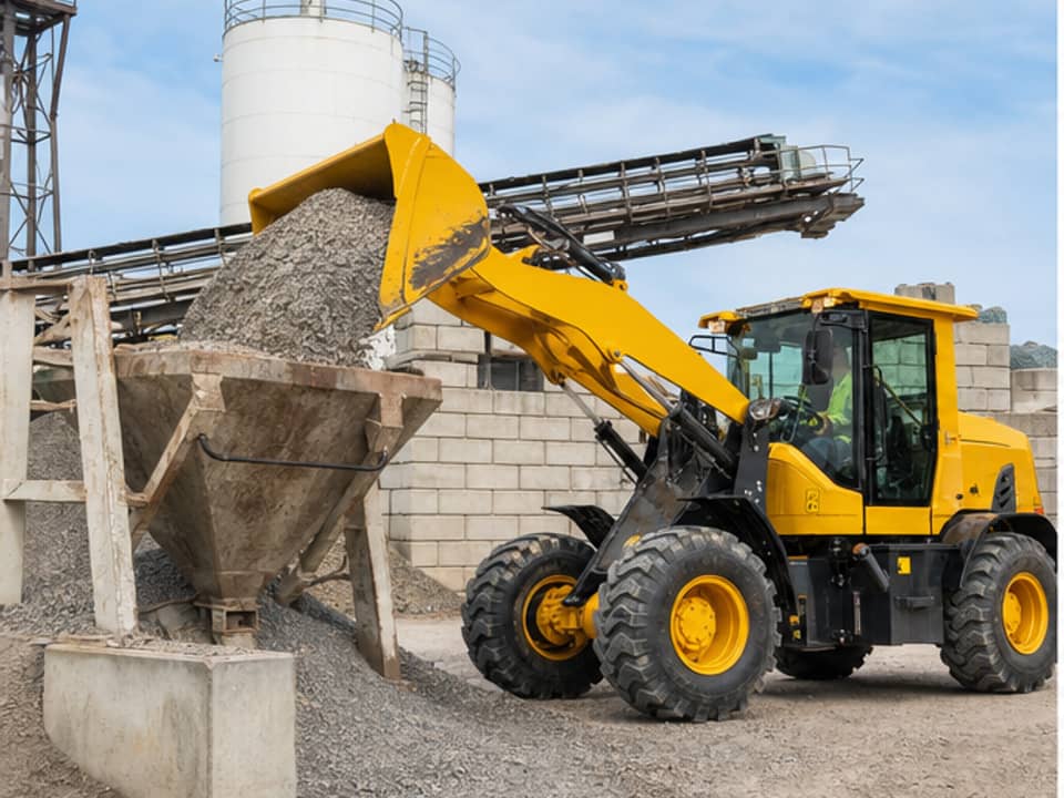 B30 Aggregate and concrete-products yard