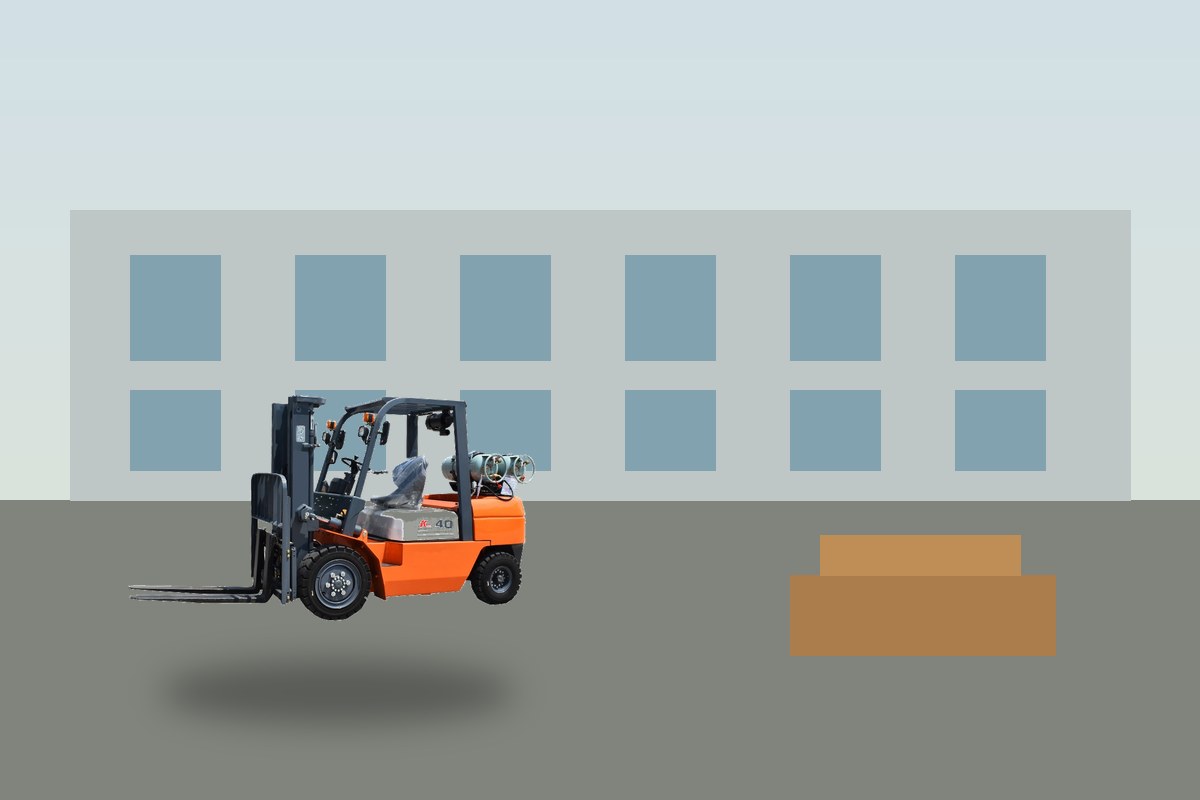 ZGFORKLIFT / MYZG LPG forklift main scene