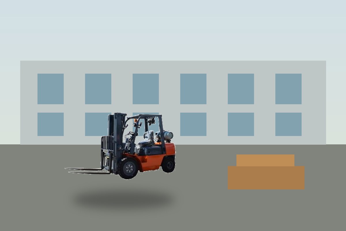 ZGFORKLIFT / MYZG LPG forklift detail scene 1