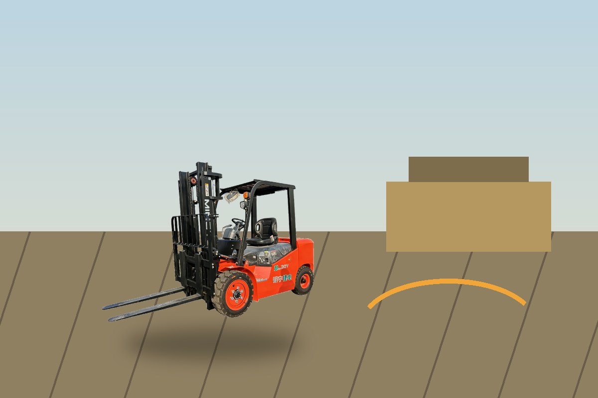 ZGFORKLIFT / MYZG lithium electric forklift detail scene 2