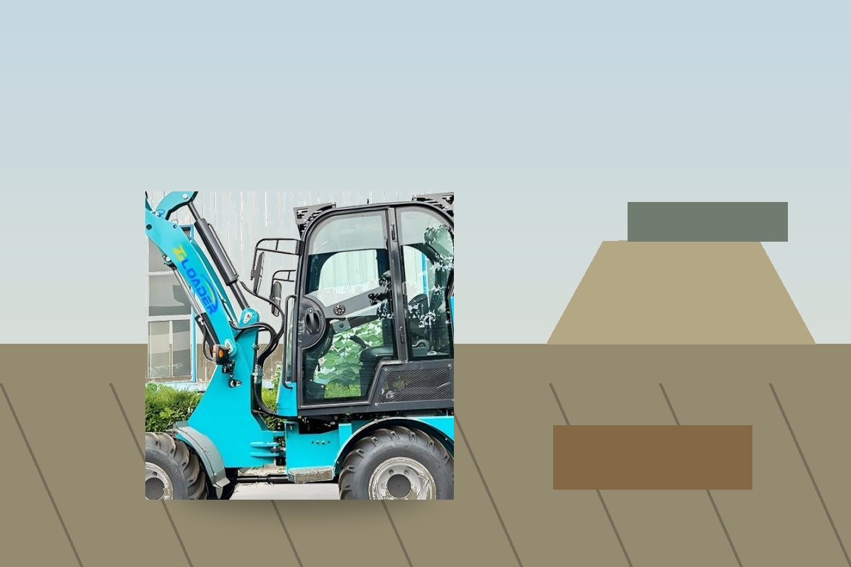 ZGLOADER / MYZG Euro style wheel loader main scene
