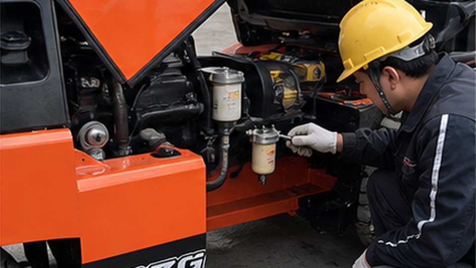 Caso de carretilla diesel: mantenimiento del escape sin perder un turno - carretilla diesel 2