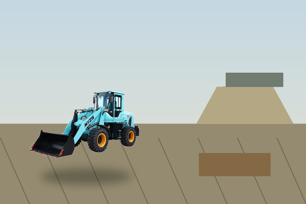 ZGLOADER / MYZG electric wheel loader main scene