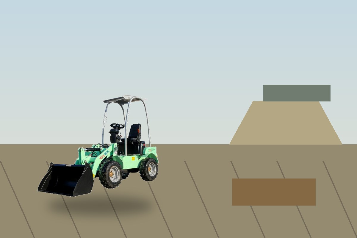 ZGLOADER / MYZG electric wheel loader detail scene 2