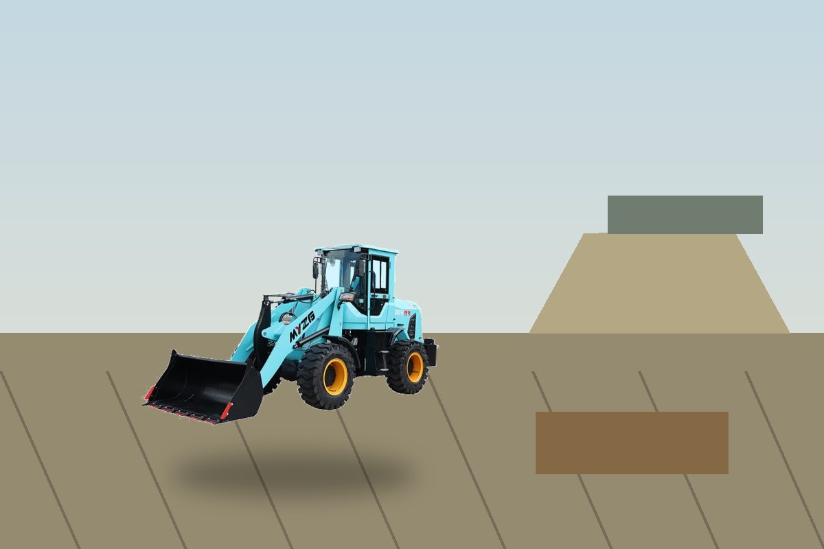 ZGLOADER / MYZG electric wheel loader detail scene 3