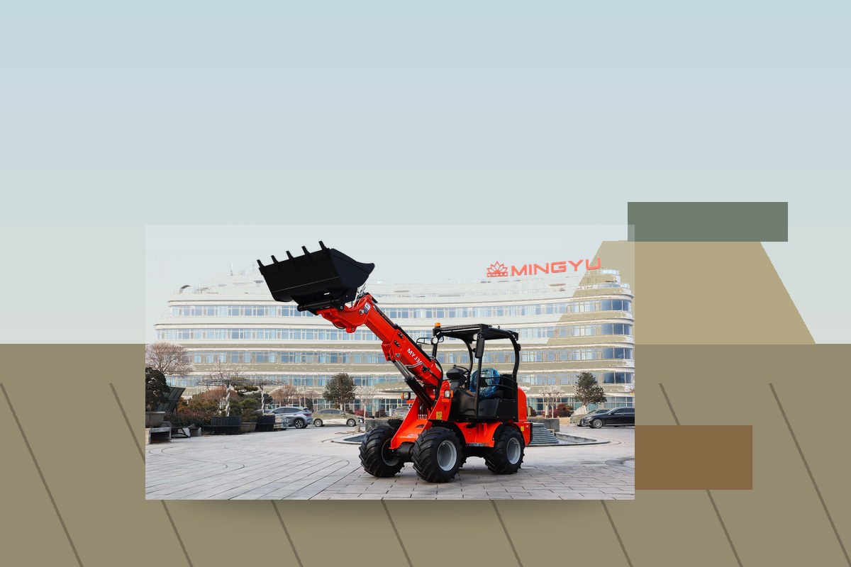 ZGLOADER / MYZG telescopic wheel loader detail scene 2