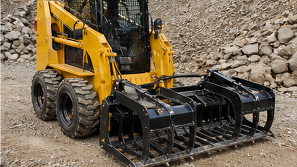 Skid Steer Case: Improving Visibility and Load Control at Full Lift Height - skid steer loader 1
