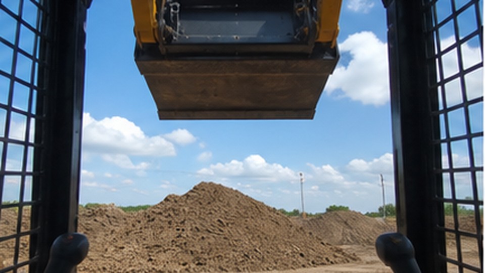 Skid Steer Case: Improving Visibility and Load Control at Full Lift Height - skid steer loader 3