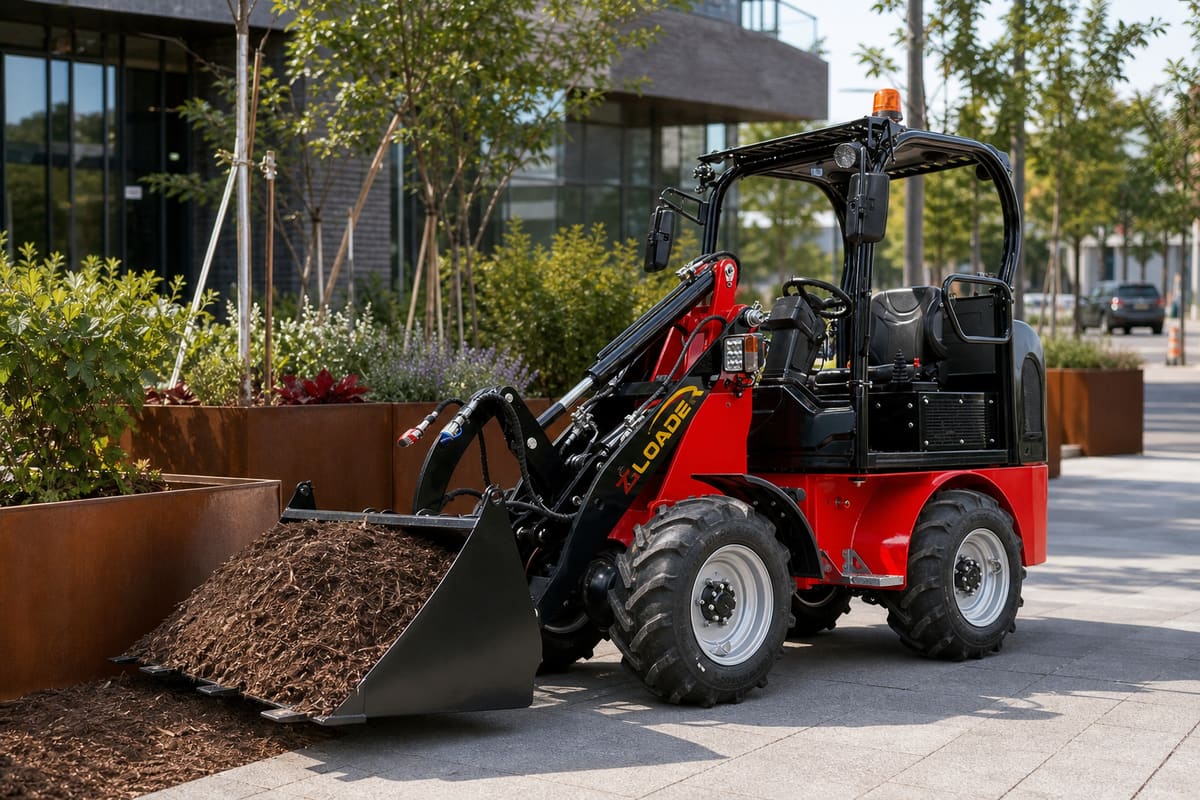 ZG20E electric loader application 2