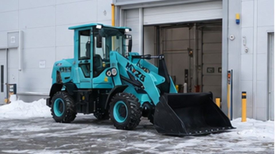 Electric Loader Case: Quiet Indoor Material Handling Without Exhaust Emissions - electric wheel loader 1