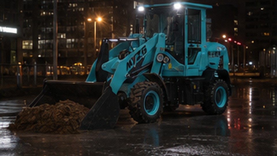 Electric Loader Case: Quiet Indoor Material Handling Without Exhaust Emissions - electric wheel loader 2
