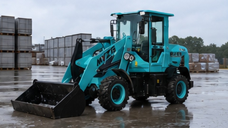 Electric Loader Case: Quiet Indoor Material Handling Without Exhaust Emissions - electric wheel loader 3
