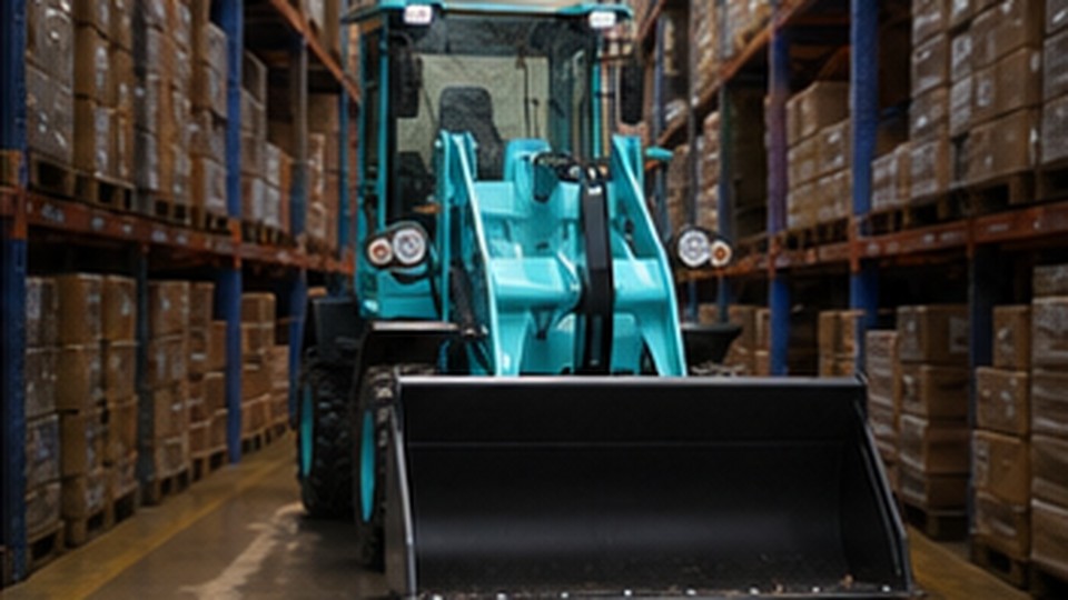 Electric Loader Case: Quiet Indoor Material Handling Without Exhaust Emissions - electric wheel loader 4