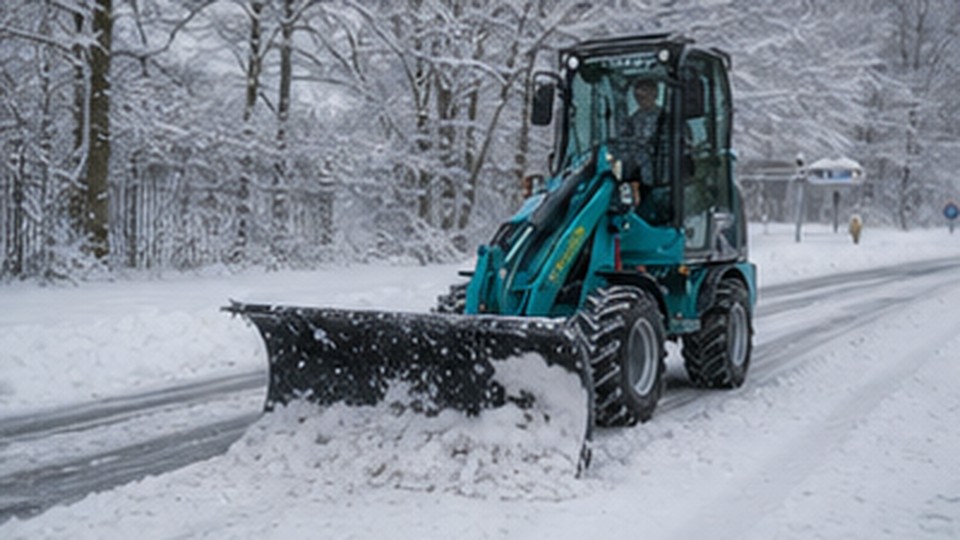 Implementos para carregadeira europeia: cacamba, garfos ou lamina de neve? - carregadeira compacta europeia 1