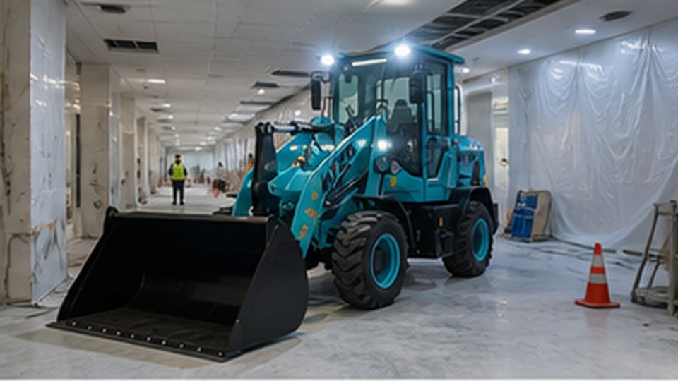 Lithium Loader Case: Reducing Noise and Downtime in an Indoor Recycling Plant - lithium electric wheel loader 4