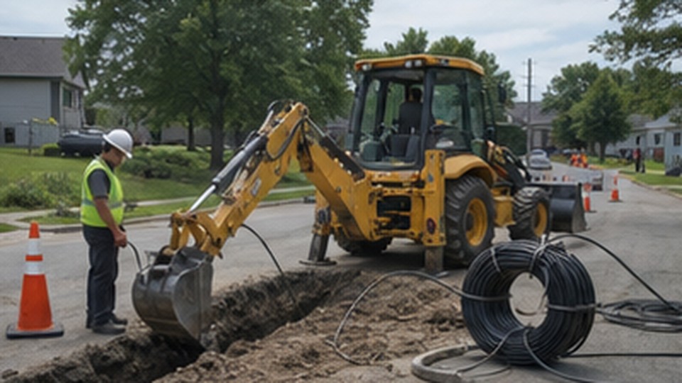 What Backhoe Loader Digging Depth and Reach Do Utility Projects Need? - backhoe loader 2