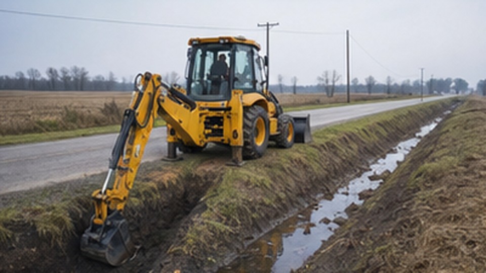 What Backhoe Loader Digging Depth and Reach Do Utility Projects Need? - backhoe loader 4