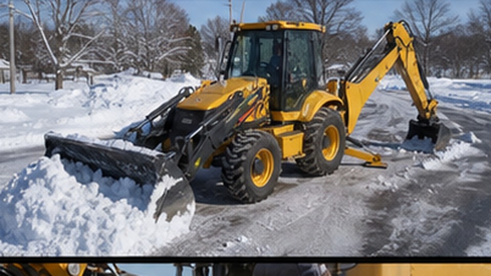 Backhoe Loader Case: Completing Drainage Excavation and Backfill in One Shift - backhoe loader 2