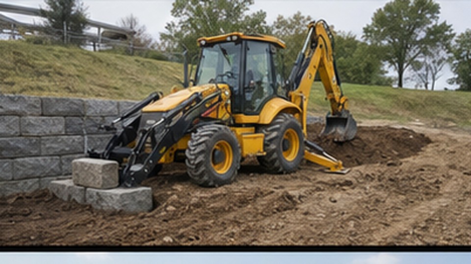 Backhoe Loader Case: Completing Drainage Excavation and Backfill in One Shift - backhoe loader 4