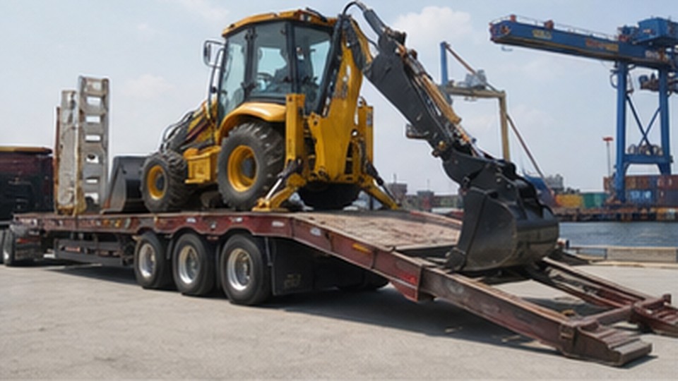 How Should Backhoe Stabilizers Be Set on Slopes and Soft Ground? - backhoe loader 4