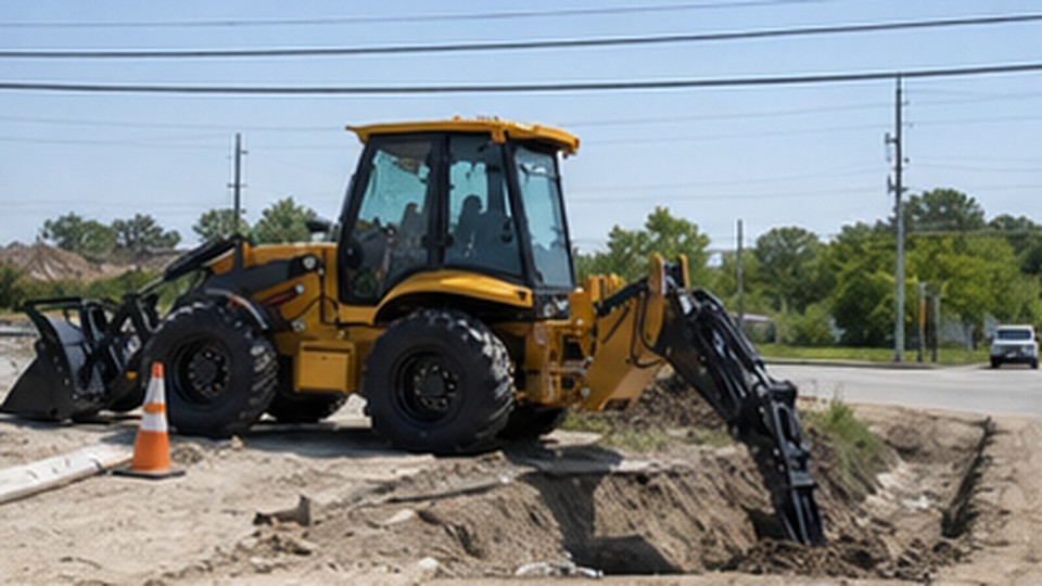 Backhoe Loader Buyer Question: Is Digging Depth or Reach More Important for Drainage Work? - backhoe loader 2