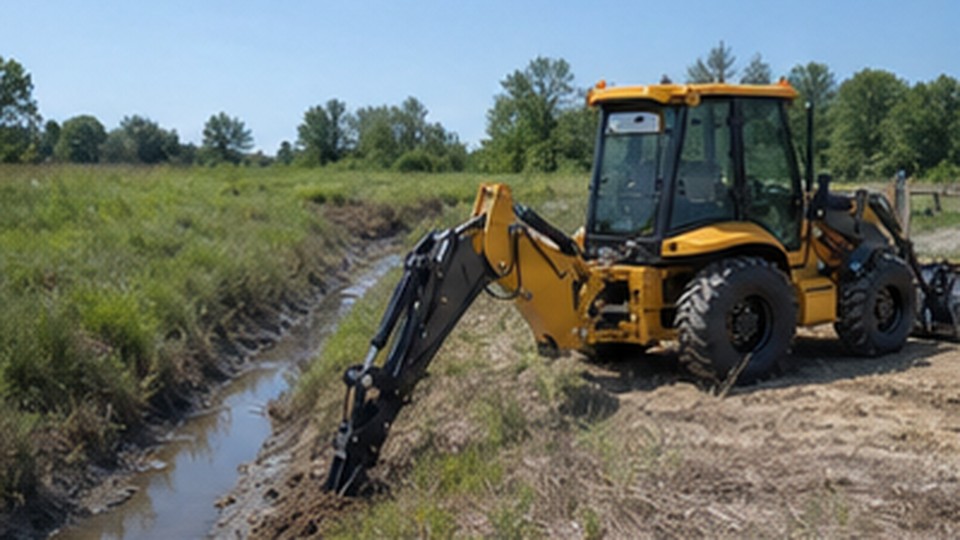 Backhoe Loader Buyer Question: Is Digging Depth or Reach More Important for Drainage Work? - backhoe loader 3