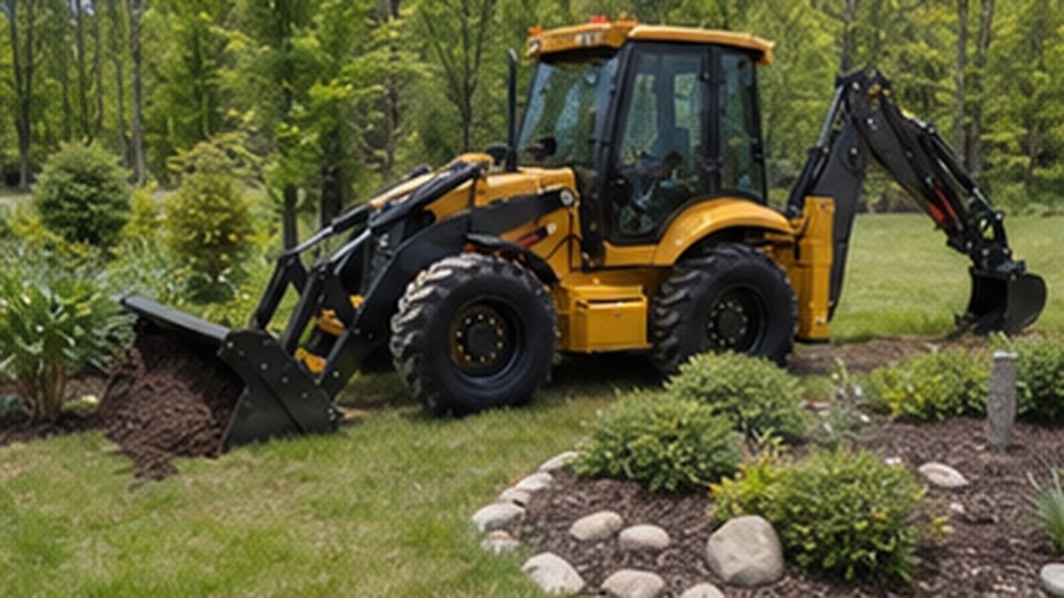 Backhoe Loader Case: Replacing an Excavator and Loader on a Small Utility Site - backhoe loader 1