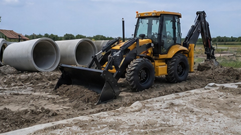 Backhoe Loader Case: Replacing an Excavator and Loader on a Small Utility Site - backhoe loader 2