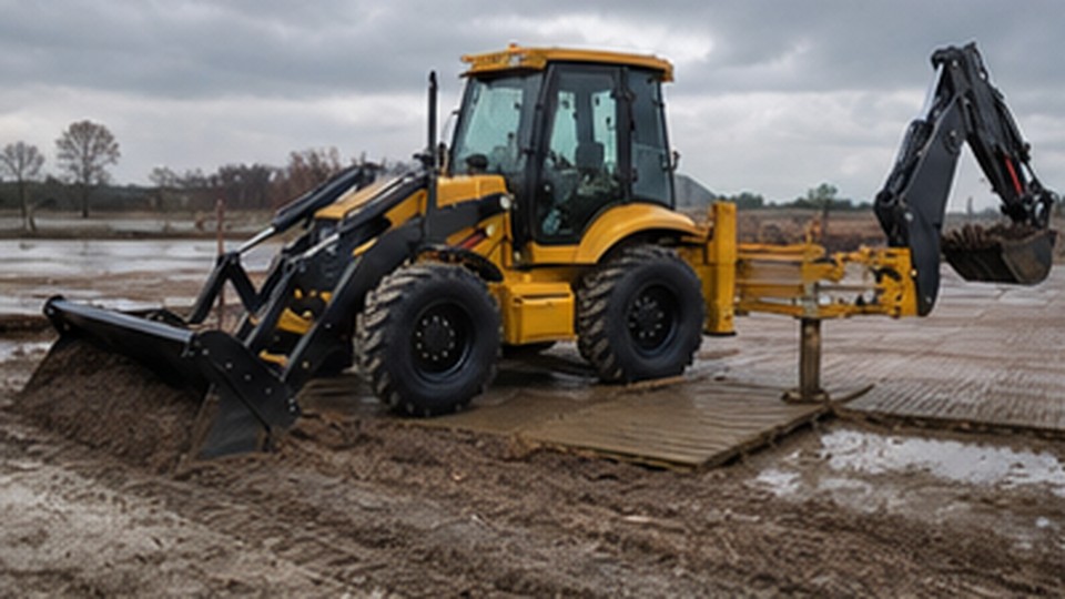 Backhoe Loader Case: Replacing an Excavator and Loader on a Small Utility Site - backhoe loader 3