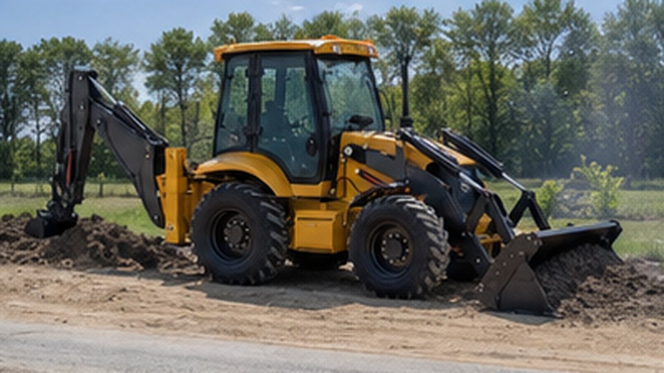 Backhoe Loader Case: Replacing an Excavator and Loader on a Small Utility Site - backhoe loader 4