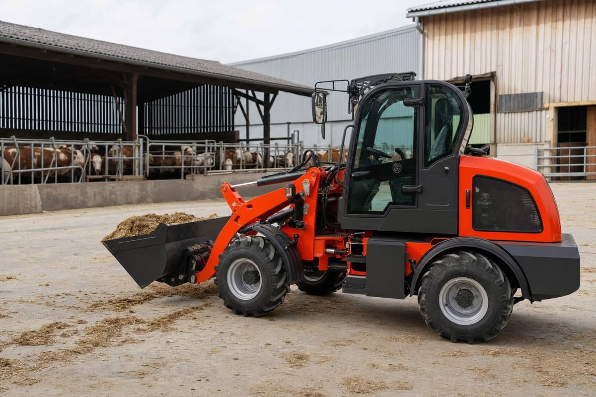 ZGLOADER / MYZG ZL812 European Wheel Loader Buyer and Application Guide 2026 work scene 1