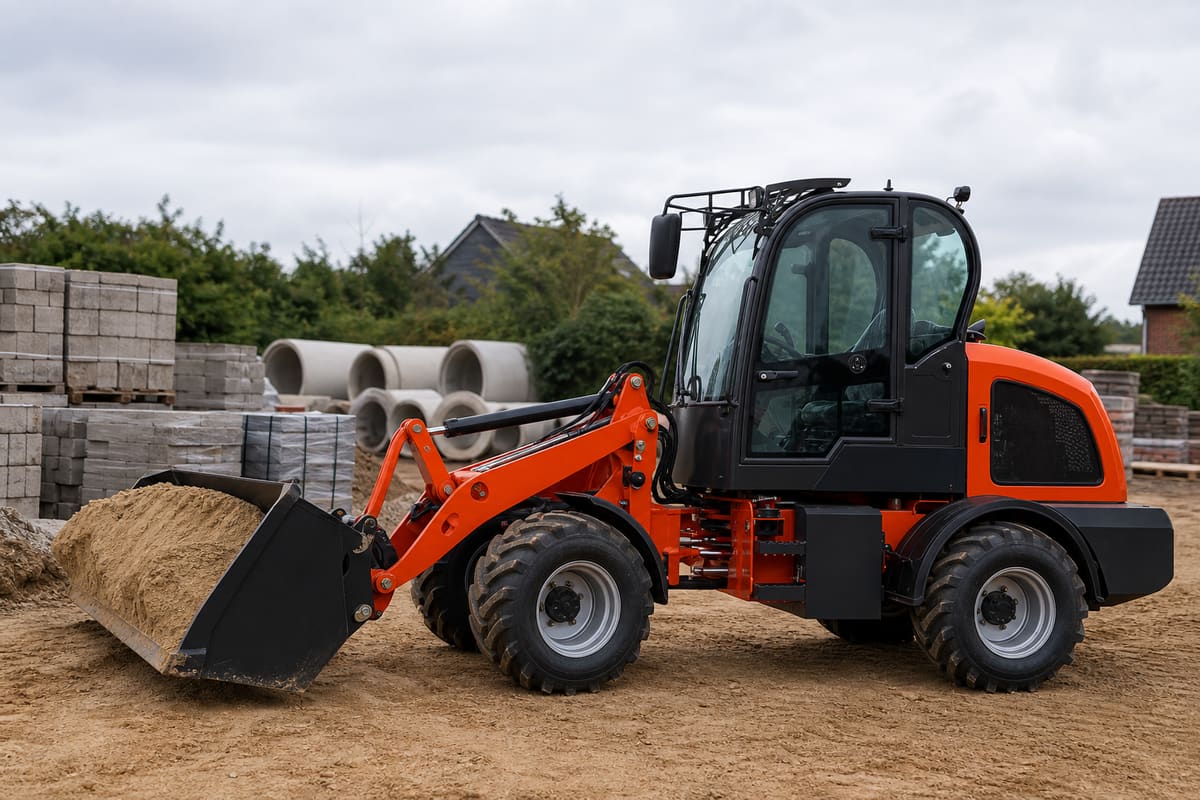ZGLOADER / MYZG ZL812 European Wheel Loader Buyer and Application Guide 2026 work scene 2