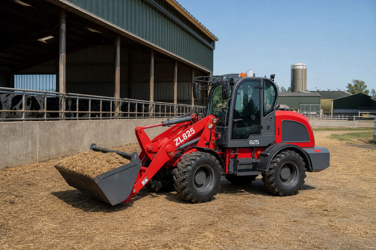 ZGLOADER / MYZG ZL825 European Wheel Loader Buyer and Application Guide 2026 work scene 1