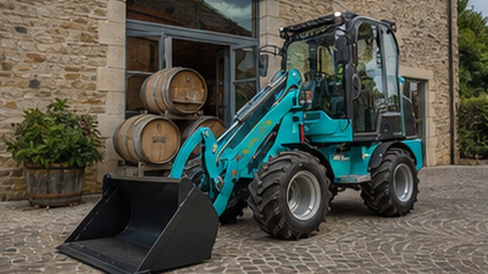 How Much Turning Space Does a Euro Compact Loader Need in a Barn or Yard? - Euro-style compact loader 4