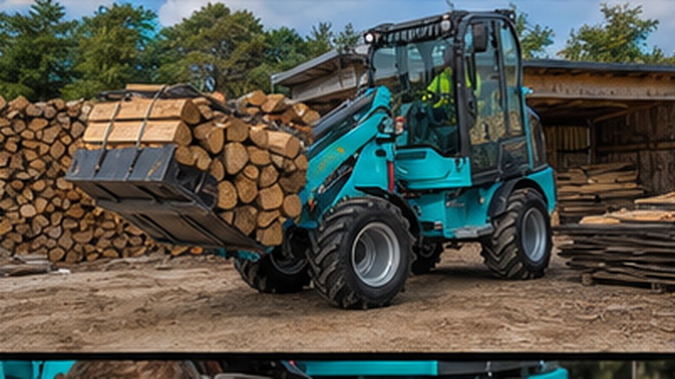Euro Loader Case: Reducing Manual Work in a Nursery and Garden Supply Yard - Euro-style compact loader 2